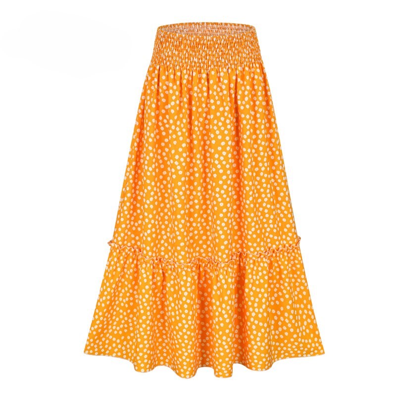 Ellen Bohemian Print Long Skirt