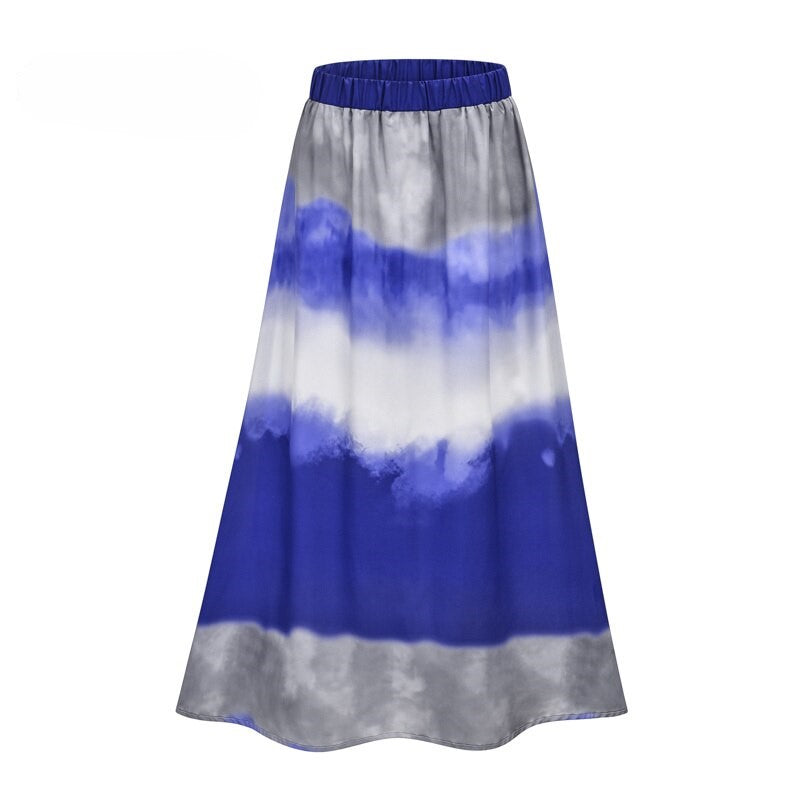 Ellen Bohemian Print Long Skirt