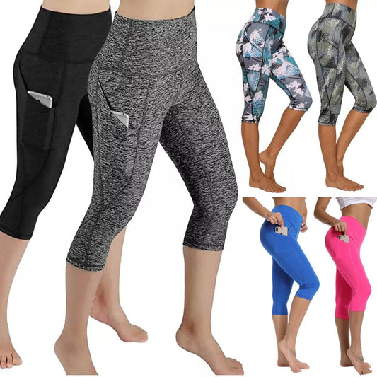 FlexiFit Capri Pocket Yoga Pants