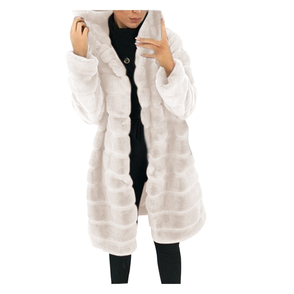 Thick & Fluffy Faux Fur Teddy Bear Coat