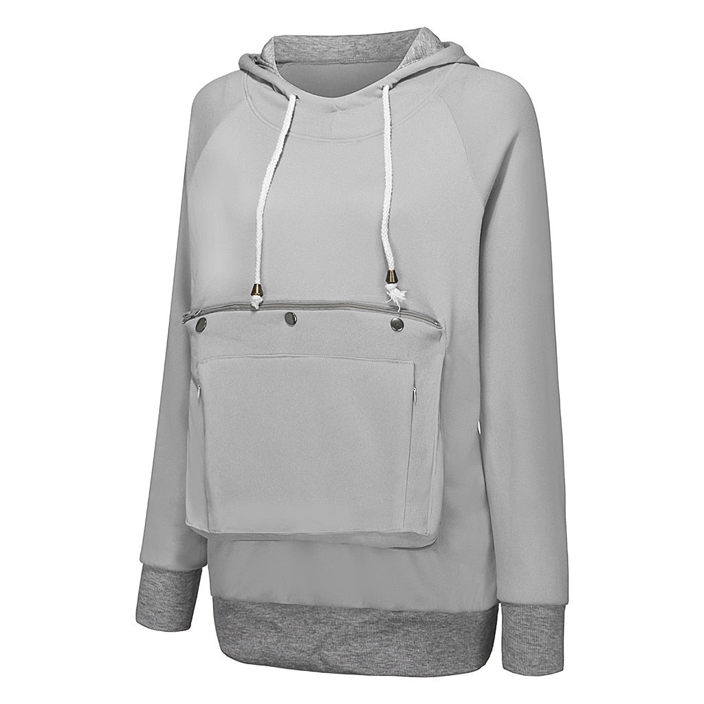 Kangaroo Pouch Pullover Hoodie