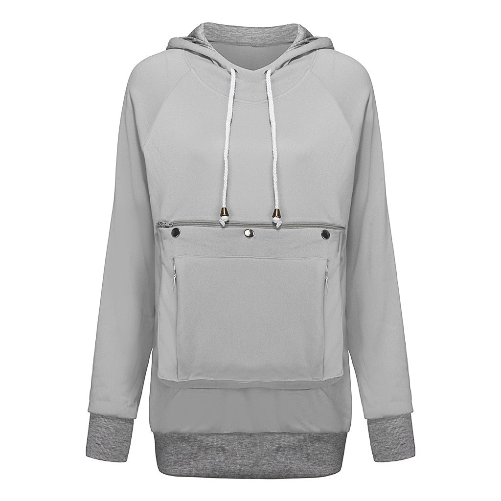 Kangaroo Pouch Pullover Hoodie